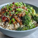 Sweet and Spicy Turkey Broccoli Bowls