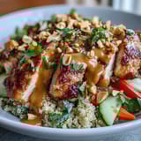 Peanut Chicken Power Bowl