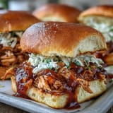 Pulled BBQ Chicken Sandwiches