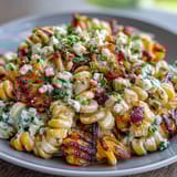 Elote Corn Pasta with Cotija