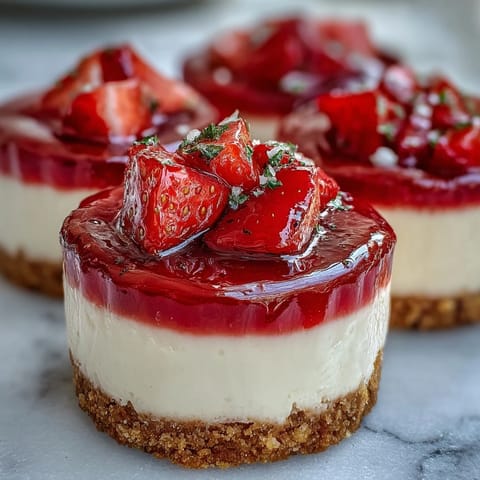 Vibrant strawberry lemonade jello cheesecake cups with creamy lemon layers.