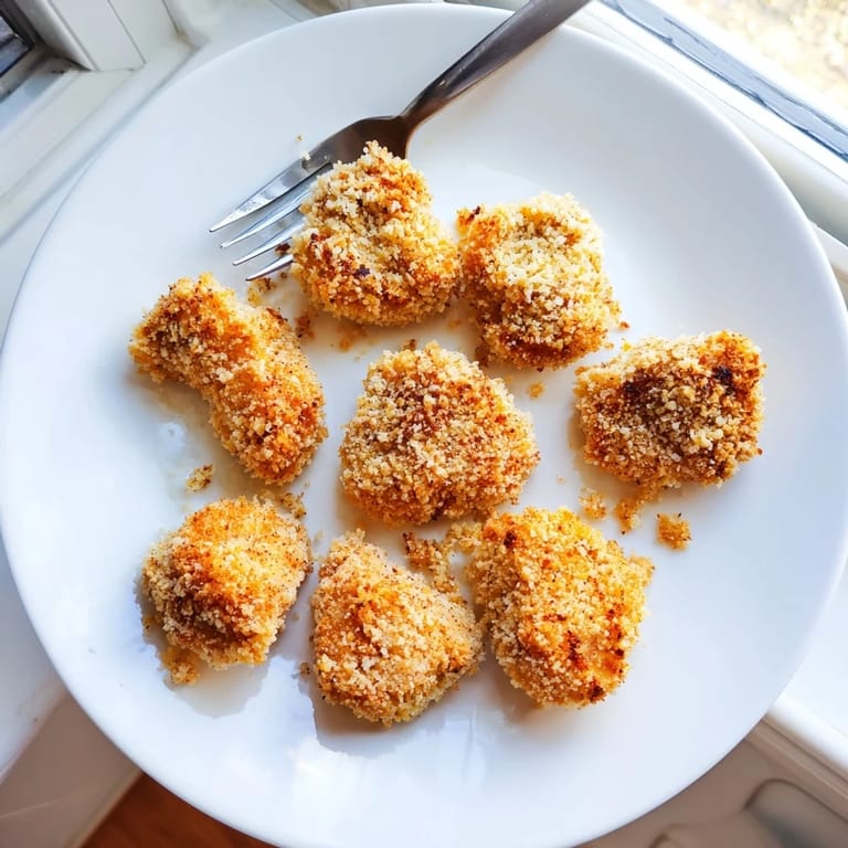 Tender Chicken Nuggets with a crunchy panko crust, perfect for snacking or a family-friendly dinner.