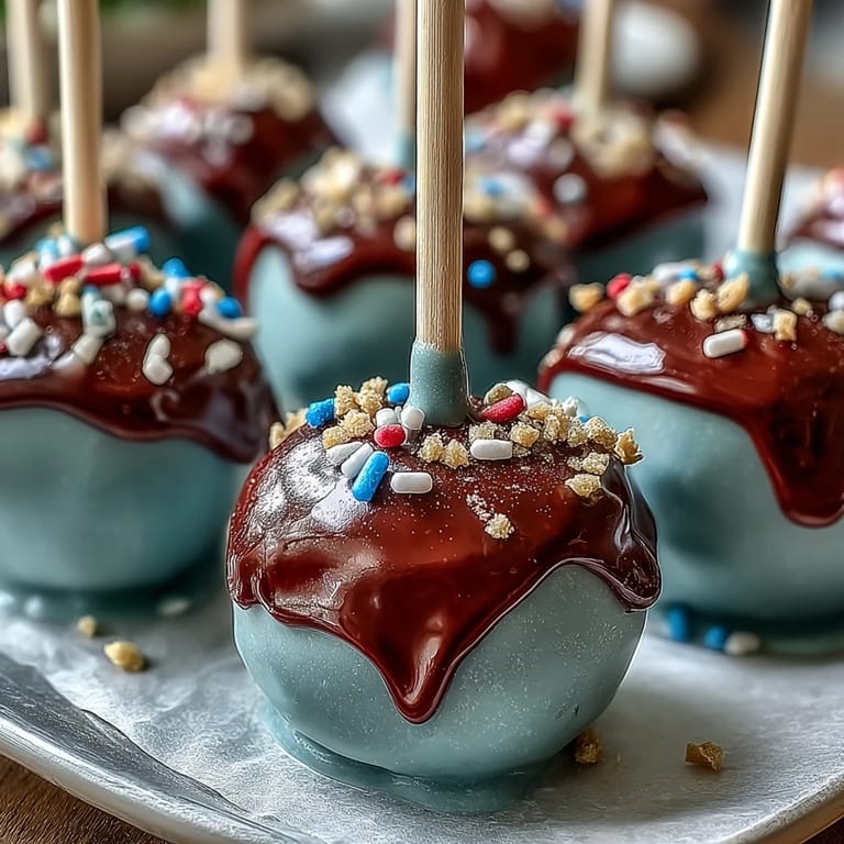 Celebrate with these graduation cake pops, coated in bright candy melts and decorated with fondant caps.  