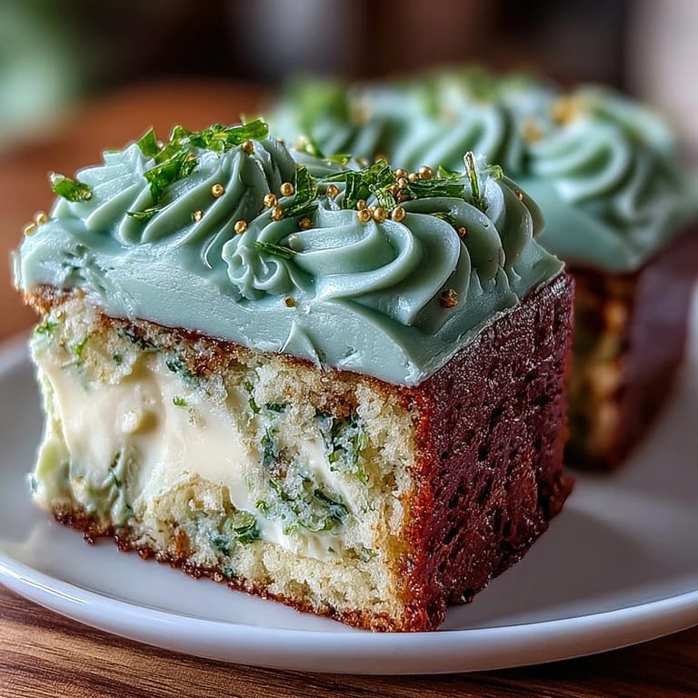 Elegant vanilla sheet cake topped with smooth sage green buttercream and shimmering gold details for a festive graduation dessert.  